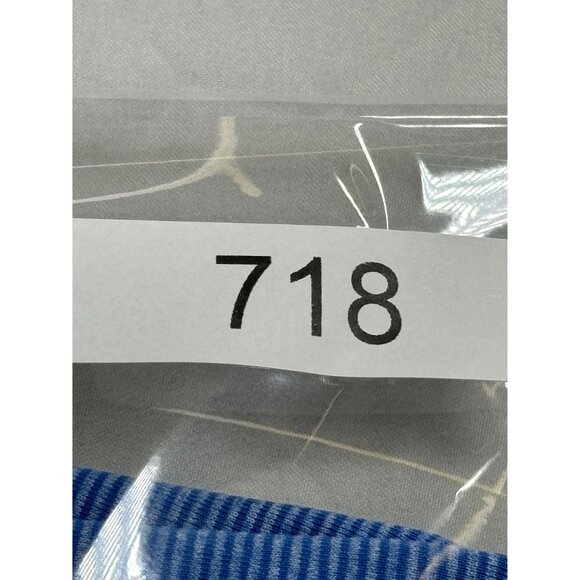 Johnnie-O Shirt Men's XXL Blue Striped Quarter-Zip Pullover Performance Golf - Picture 9 of 9